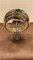 Anello Salvini Donna in Oro giallo Smeraldo 0.30 Ct SAS05476 - SAS05476